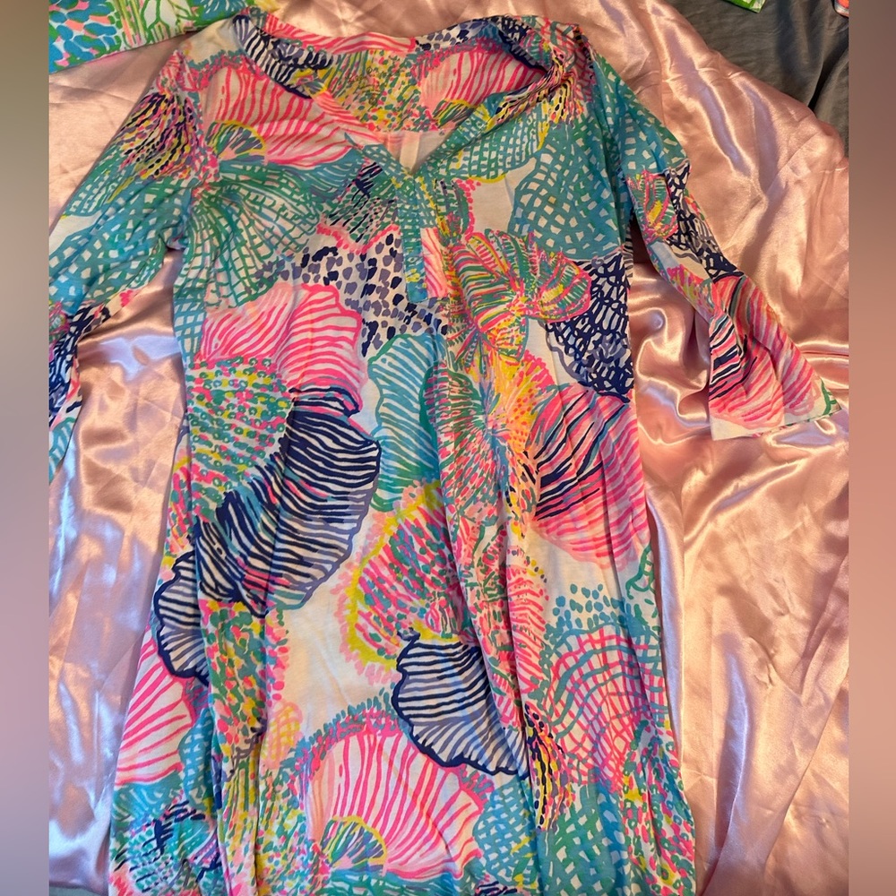 LILLY PULITZER - Multi Roar Of The Sea print- Ali Dress